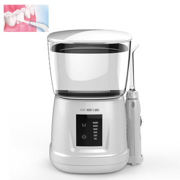 TD® Hydrojet électrique pour soins  bucco dentaires blanc hydropropulseur jet dentaire avec réservoir santé bucco dentaire hygiène